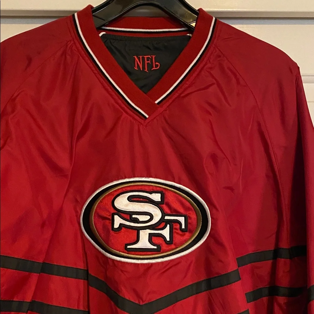 NEW Vintage 49ers Pullover Windbreaker - Picture 2 of 6